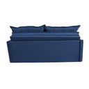 Ver imagem 6 de Sofá Sem Caixa Retrátil e Reclinável 1,65m Cama inBox Studio Suede Velusoft Azul