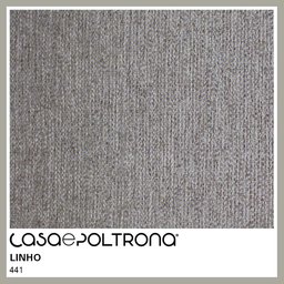 Sofá Luminne 03 Lugares 210cm Base Aço Preto Linho Mesclado Capuccino - CasaePoltrona - 4