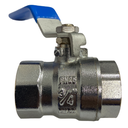 Ver imagem 2 de 02un Registro Metal Esfera Fêmea-fêmea 3/4"