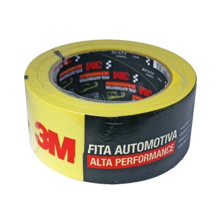 Fita Crepe Automotiva De Alta Performance - 48mm X 50 Metros - 3M