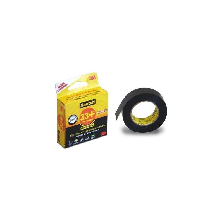 33+ Fita Isolante Scotch 19 mm X 10 m