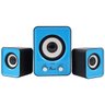 Mini Alto Falante para Pc e Notebooks Kp 7023 Azul Knup - 1
