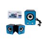 Mini Alto Falante para Pc e Notebooks Kp 7023 Azul Knup - 3