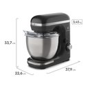 Ver imagem 5 de Batedeira Planetária 127v com Tigela Inox 5 Litros Cinza Experience Electrolux Ekm40