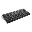 Ver imagem 1 de Teclado com Fio Mini Multimídia Conexao Usb Cabo de 150cm Teclas Chocolate Preto - Tc154