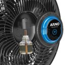 Ver imagem 6 de Ventilador de Coluna Desmontável Ultra Silencioso 127V 130W Preto Arno Ve3456B1