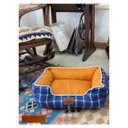 Ver imagem 6 de MALLOO CAMA PET ASPEN XADREZ AZUL PEQUENA - UN