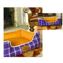 Ver imagem 2 de MALLOO CAMA PET ASPEN XADREZ AZUL PEQUENA - UN