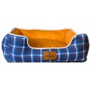 Ver imagem 4 de MALLOO CAMA PET ASPEN XADREZ AZUL PEQUENA - UN