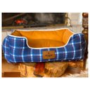 Ver imagem 1 de MALLOO CAMA PET ASPEN XADREZ AZUL PEQUENA - UN