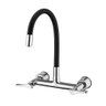 1258 Misturador Cozinha Parede Flex Black B27 - 1
