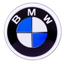 Ver imagem 2 de Luminoso de Parede Bmw Marca de Carro Retrô Vintage para Bar, Garagem, Churrasqueira, Oficina, Salão