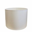 Ver imagem 1 de Cúpula Abajur Cilíndrica Cp-8022 Ø45x30cm Branco