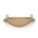 Ver imagem 5 de Kit 5 Puxadores Shell 64mm Dourado Matte + Parafusos