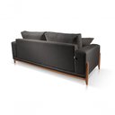 Ver imagem 2 de Sofá 2 Lugares Fixo Living Bellagio Linho Preto 12t 1,9m