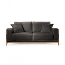 Ver imagem 3 de Sofá 2 Lugares Fixo Living Bellagio Linho Preto 12t 1,9m