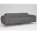Ver imagem 1 de Sofá 3 Lugares Tóquio D07 230cm Linho Mescla Chumbo - D’Rossi