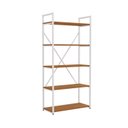 Ver imagem 7 de Conjunto Completo para Escritório 6 Peças com Mesa Escrivaninha Linha Industrial Kappesberg