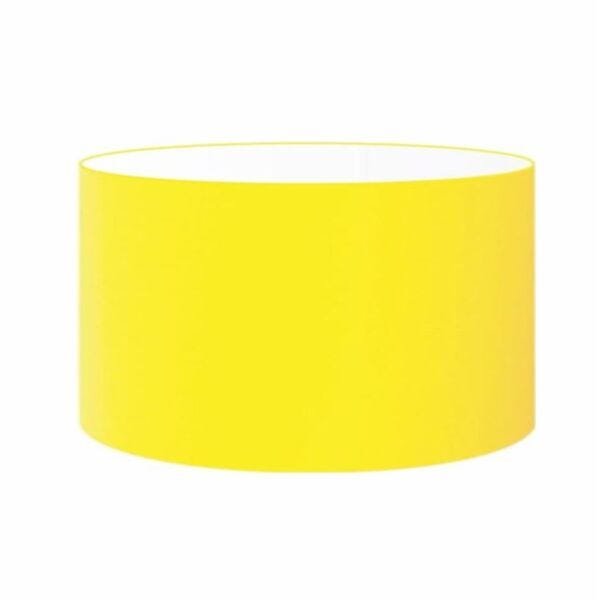 Cúpula Abajur Cilíndrica Cp-7024 Ø50x25cm Amarelo - 1