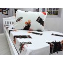 Ver imagem 2 de Jogo de Lençol com Elastico e Fronha Naruto Mod 5 Kit 2pçs