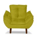 Ver imagem 2 de Kit 02 Mini Poltrona Cadeira Opala Infantil de Criança Suede Escolha Sua Cor