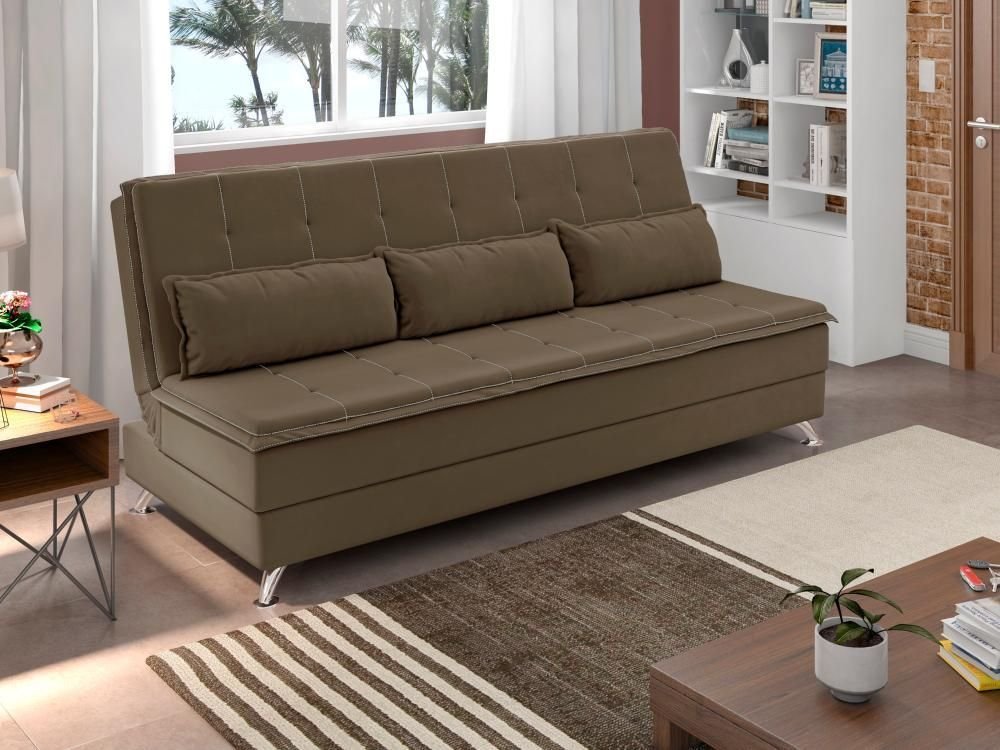 Sofá Cama Casal Luma 1,90m - Xflex Sofás