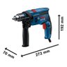 Furadeira de Impacto 1/2 750w com Maleta Gsb 13 Re Bosch - 6