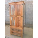 Ver imagem 3 de Guarda Roupa Roupeiro Madeira Peroba Rosa