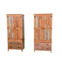 Ver imagem 2 de Guarda Roupa Roupeiro Madeira Peroba Rosa