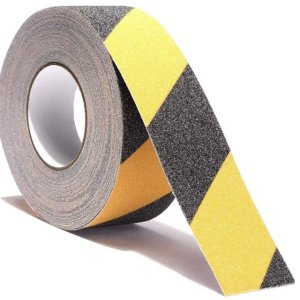 Fita Antiderrapante 5 Metros Listrada Adesivo Piso Chao Degrau Escada Rampa Demarcaçao Previne Acide