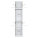 Ver imagem 4 de MÓDULO CLOSET NICHOS E CABIDEIRO M398.B (A250 X P50 X L55) MUNDI MOVEIS