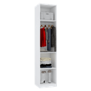 Ver imagem 1 de MÓDULO CLOSET NICHOS E CABIDEIRO M398.B (A250 X P50 X L55) MUNDI MOVEIS