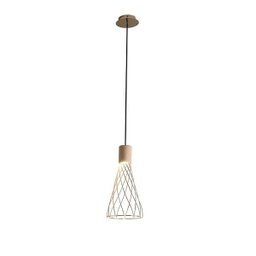 Pendente Bella Oro ø35 x 18cm Dicróica Dourado ML013 - 1