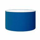 Ver imagem 1 de Cúpula Abajur Cilíndrica Cp-7024 Ø50x25cm Azul Marinho