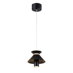 Pendente cordel com led integrado bella cd013 preto - 1