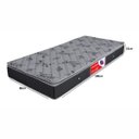 Ver imagem 4 de Colchão Solteiro PRORELAX 88X188X22 PILLOW TOP PRETO/CINZA - AMETISTA/