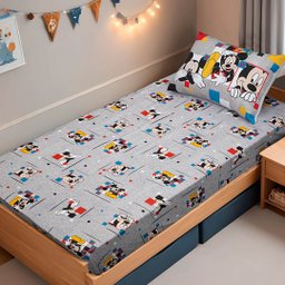 Jogo de Cama Infantil 2 Peças Portallar Disney - 3