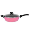 Ver imagem 1 de Frigideira Antiaderente N24 com Tampa de Vidro Parada da Panela