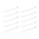 Ver imagem 1 de Kit Suporte para Vassouras com 10 Peças Branco 30 Cm