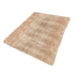 Tapete Shaggy Felpudo 150x200 Bege - 3 Tapete Shaggy Felpudo 150x200 Bege - 3