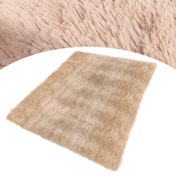 Tapete Shaggy Felpudo 150x200 Bege - 5 Tapete Shaggy Felpudo 150x200 Bege - 5