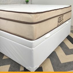 Cama Box Baú King + Colchão de Molas Ensacadas Gazin Airluc 193cm - 11