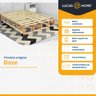 Cama Box Baú King + Colchão de Molas Ensacadas Gazin Airluc 193cm - 3