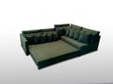 Ver imagem 2 de Sofá de Canto SFC_MA 06 que se Transforma em Sofá Cama de Casal Resistente e Confortável em Sarja
