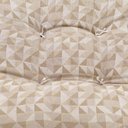 Ver imagem 2 de Almofada Futon Assento Shelter 60x60 Estampada Linho Macia