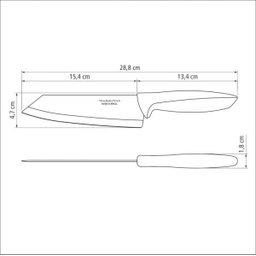 FACA 6 COZINHA PLENUS OFF TRAMONTINA 23443136 - 3