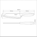 Ver imagem 3 de Faca 6 Cozinha Plenus Off Tramontina 23443136