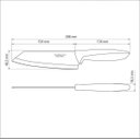 Ver imagem 2 de Faca 6 Cozinha Plenus Off Tramontina 23443136