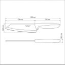 Ver imagem 2 de Faca 6 Cozinha Plenus Off Tramontina 23443136