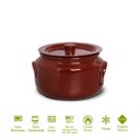 Ver imagem 2 de Caçarola 3lt Marrom Nova Imagem